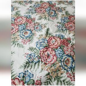 5th Avenue Designs Large Floral Upholstery Drapery Fabric 56 x 176" Janice Brown